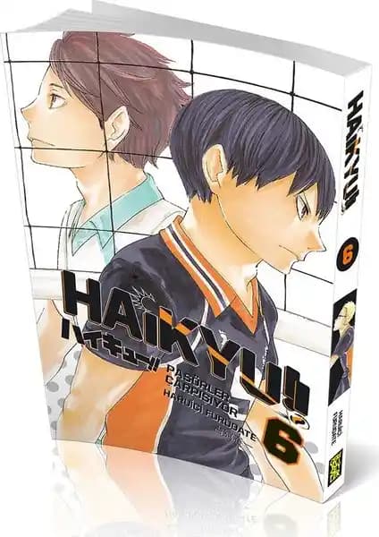 Haikyu!! 6. Cilt Pasörlerin Çarpışması Spor ve Takım Ruhu Temalı Manga