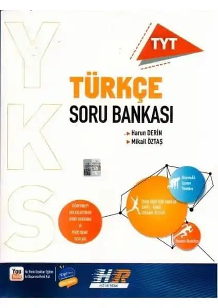 Hız ve Renk Yayınları TYT Türkçe Soru Bankası Öğrencilere Pratik ve Kapsamlı Çalışma İmkanı Sunar
