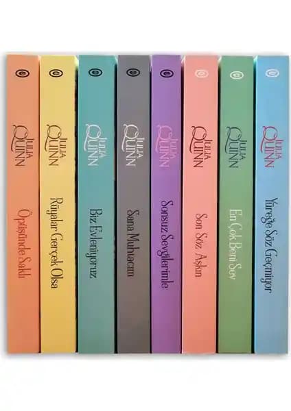 Julia Quinn’in Bridgerton Serisi Seti Epsilon Yayınevi’nden Türkçe ve Ciltsiz Koleksiyon