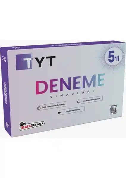 Kafa Dengi Yayınları TYT 5'li Deneme Sınavı: Güncel ve Güvenilir Çalışma Aracı