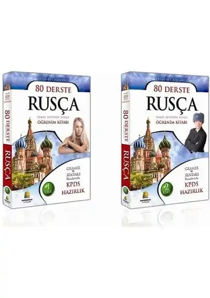 Kapadokya Yayınları 80 Derste Rusça: Temel Seviye Rusça Öğrenme Kitabı İncelemesi