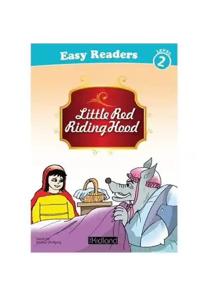 Kidland Publishing Little Red Riding Hood Seviye 2 Eğitici Çocuk Hikayesi Kitabı