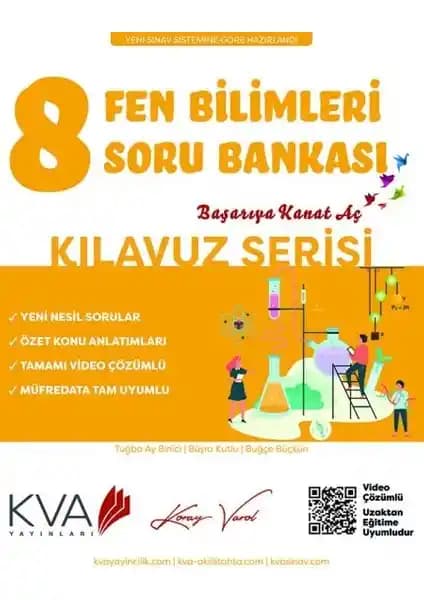 Koray Varol Akademi 8. Sınıf Fen Bilimleri Soru Bankası Güncel ve Güçlü Kaynak