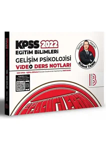 KPSS Eğitim Bilimleri Gelişim Psikolojisi Video Ders Notları 2022 Temel ve Gelişmiş Bilgilerle Sunulur
