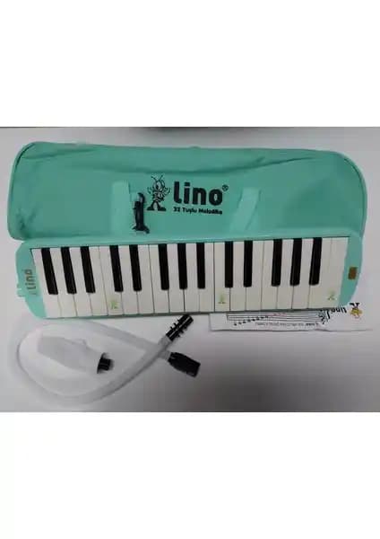 Lino Melodika 32 Tuşlu Pastel Yeşil: Dayanıklı ve Pratik Müzik Enstrümanı
