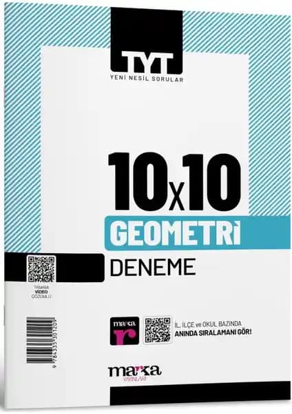 Marka Yayınları 2025 TYT Geometri 10 Deneme Tamamı Video Çözümlü Ürünü İncelemesi ve Değerlendirmesi
