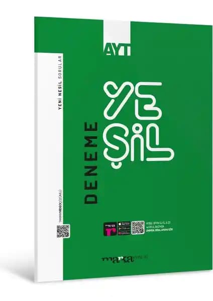 Marka Yayınları AYT Yeşil Deneme: Sınava Hazırlık İçin Güncel ve Dayanıklı Kaynak