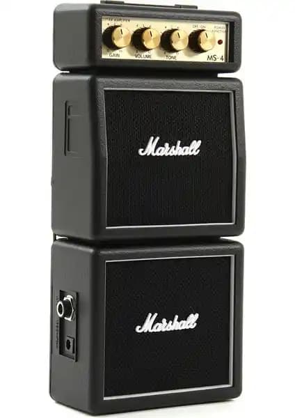 Marshall MS-4 Mini Elektro Gitar Amfisi: Taşınabilir ve Güçlü Ses Çözümü