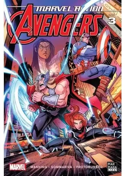 Marvel Action Avengers Sayı 3: Türkçe Çizgi Roman ile Süper Kahramanların Macerası