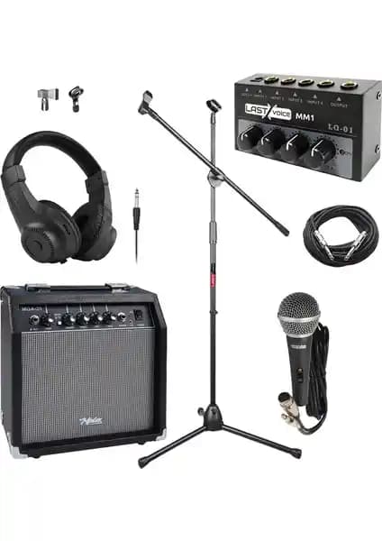 Midex MGA-35BK-FP Elektrik Gitar Amfi Seti: Güçlü ve Çok Fonksiyonlu Performans