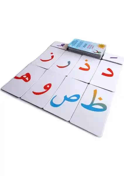 Misal Çocuk Magnet Kur'an Harfleri Renkli ve Dayanıklı Öğrenme Materyali