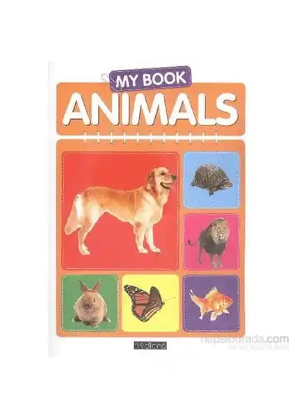 My Book Animals Serisi: Çocuklar İçin Eğitici ve Eğlenceli Hayvanlar Dünyası Kitapları
