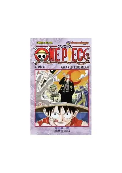 One Piece 4. Cilt Kara Kedi Korsanları: Macera ve Dostluk Temalarını İşleyen Manga Koleksiyonu