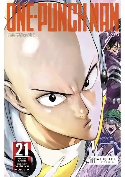 One-Punch Man Tek Yumruk 21 Yüksek Kaliteli Koleksiyon Manga Kitabı Türkiye'den