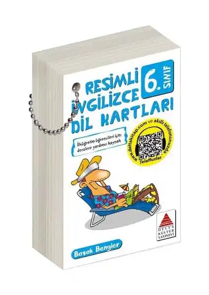 Resimli İngilizce Dil Kartları 6. Sınıf için Kelime Geliştirme ve Öğrenme Aracı