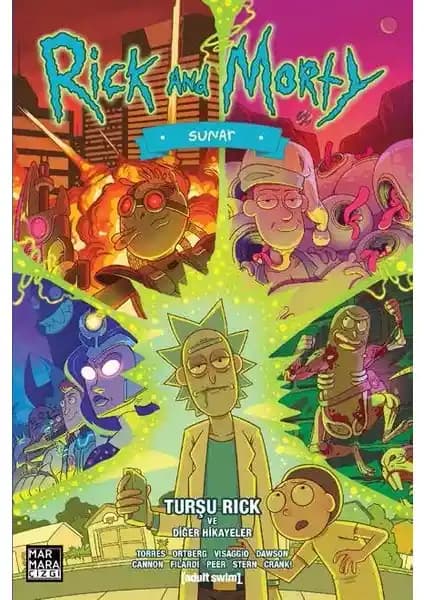 Rick And Morty Sunar Turşu Rick ve Diğer Hikayeler Çizgi Romanı İncelemesi