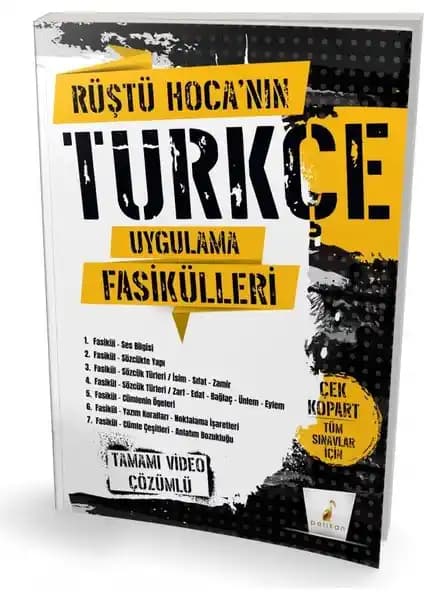 Rüştü Hoca'nın Türkçe Uygulama Fasikülleri: Öğrenme ve Pekiştirme İçin Etkili Materyal