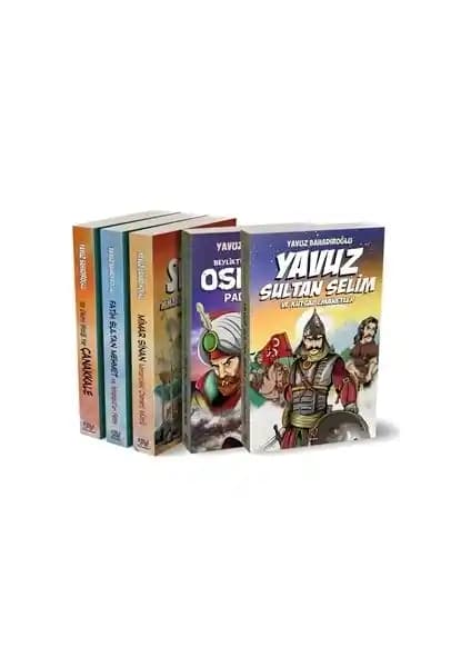 Türk Tarihini Anlatan 5 Kitaplık Seti Osmanlı Padişahları ve Dönüm Noktaları Hakkında Bilgi