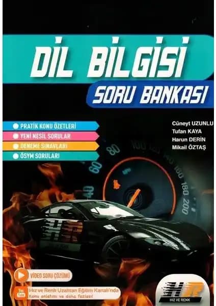 TYT AYT Dil Bilgisi Soru Bankası Hız ve Renk Yayınları Güçlü ve Güncel Kaynak