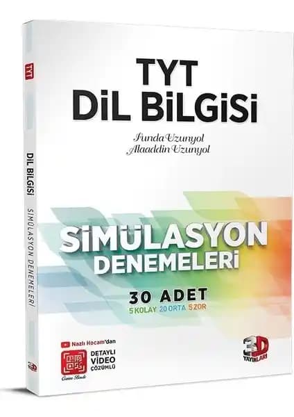 TYT Dil Bilgisi Simülasyon Denemeleri 2021 Güncel ve Detaylı Video Çözümlü Kaynak