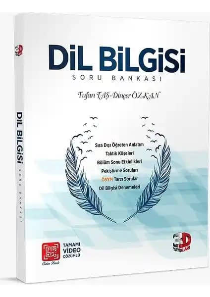 TYT Dil Bilgisi Soru Bankası Video Çözümlü 2019 Güncel Müfredatla Hazırlanmış