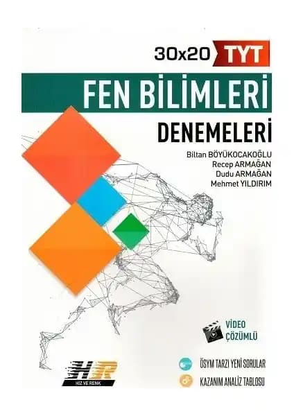 TYT Fen Bilimleri 30 x 20 Denemeleri Hız ve Renk Yayınları ile Sınava Hazırlık