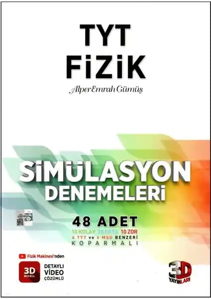 TYT Fizik Simülasyon Denemeleri 2021 Öğrenciler İçin Gelişmiş Sınav Hazırlık Kaynağı