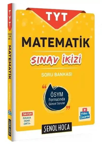 TYT Matematik Soru Bankası Şenol Hoca Yayınları Güncel ve Güvenilir Çalışma Kaynağı