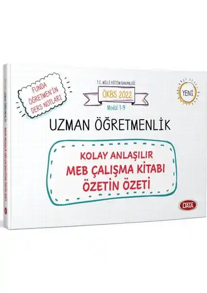 Uzman Öğretmenlik Kolay Anlaşılır MEB Çalışma Kitabı Özeti ve Değerlendirmesi