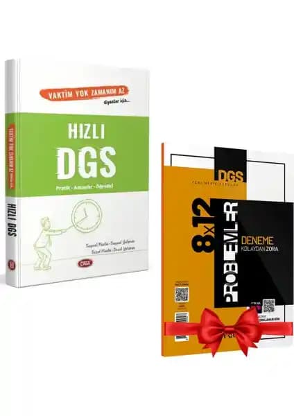 Vaktim Yok Zamanım Az Diyenler İçin Hızlı DGS Sınav Hazırlık Kitabı İncelemesi