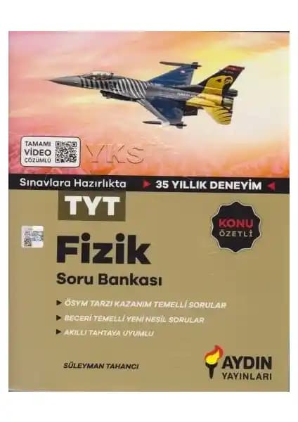 YKS TYT Fizik Soru Bankası Süleyman Tahancı ile Sınava Hazırlık Rehberi