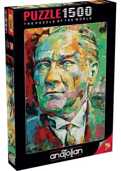 Anadolu 1500 Parçalık Puzzle Atatürk Portresi ile Kültürel ve Zihinsel Deneyim Sunar
