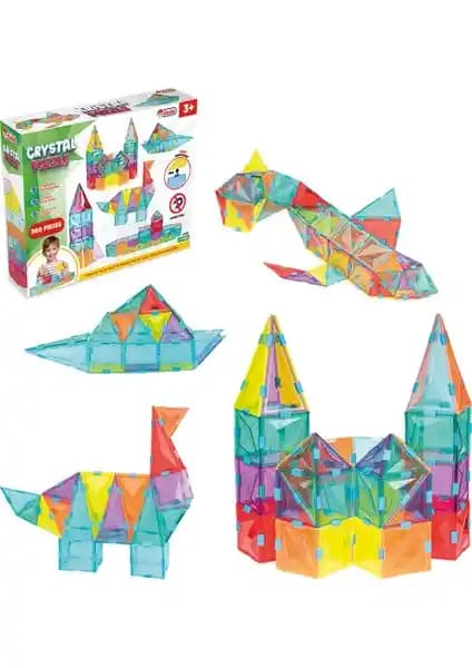 Dede Kristal Puzzle 300 Parça Çocuklar İçin Yaratıcı ve Eğlenceli Öğrenme Oyuncağı
