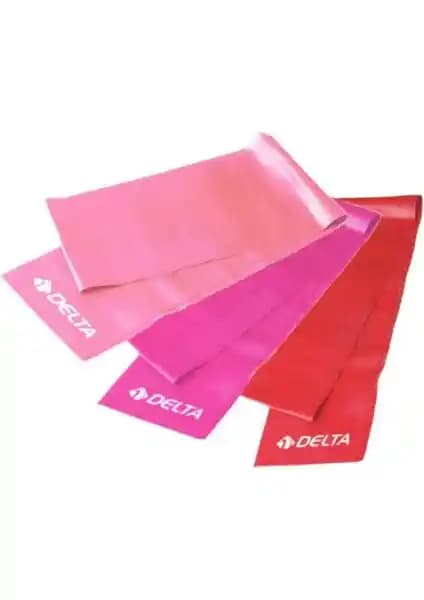 Delta 3 Adet Pilates Bandı Seti ile Turkuaz Sert Bandı 150*15 Karşılaştırması