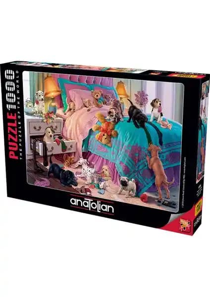 Anadolu 1000 Parçalık Puzzle Haylaz Köpekler: Zeka Geliştirici Eğlence ve Aile Aktiviteleri