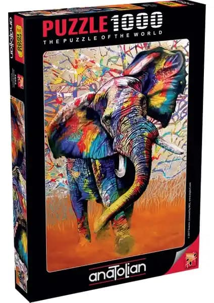 Anatolian 1000 Parça Puzzle Afrika Teması Zihinsel ve Sosyal Gelişime Katkı Sağlar
