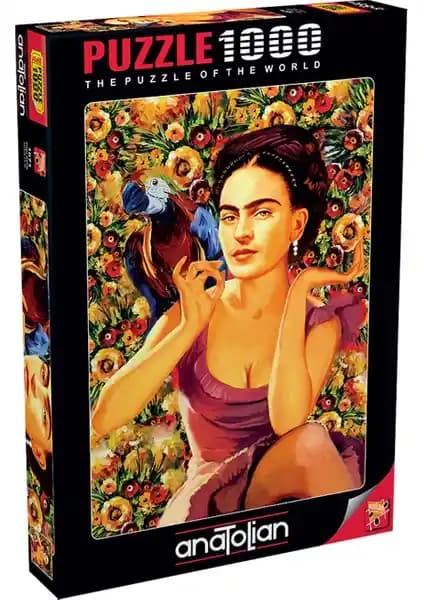 Anatolian 1000 Parçalık Frida Kahlo Puzzle Sanat ve Zeka Geliştirici Bir Deneyim