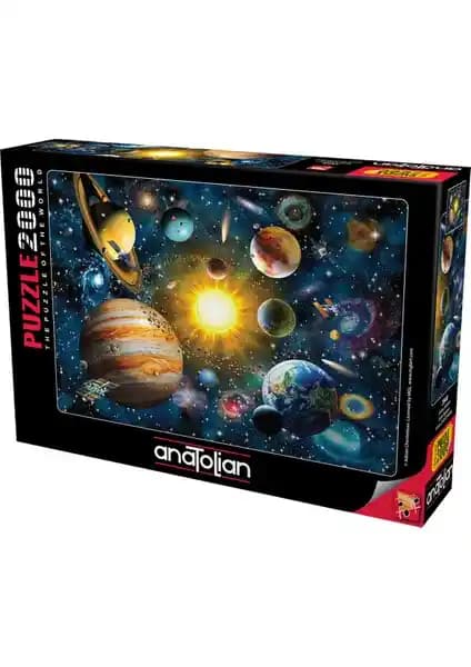 Anatolian 2000 Parça Güneş Sistemi Temalı Zor Seviye Yetişkin Puzzle