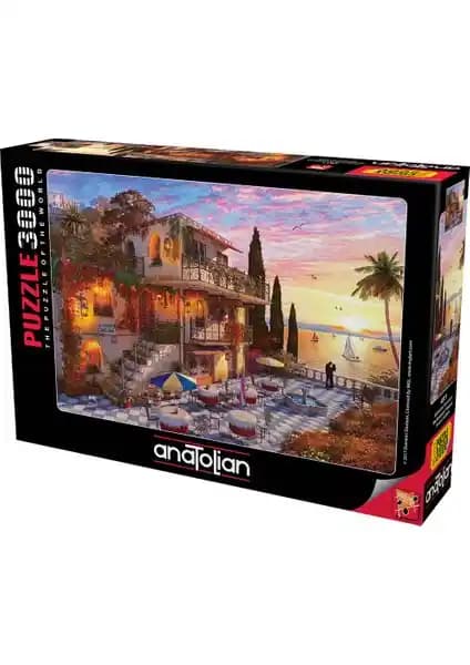 Anatolian 3000 Parçalık Puzzle Akdeniz Temasıyla Zihin Geliştiren Aile Eğlencesi