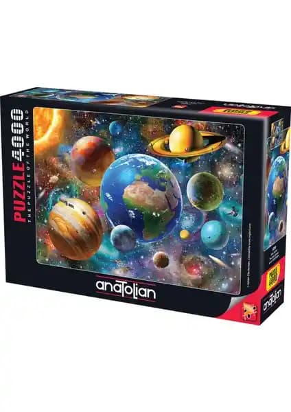 Anatolian 4000 Parçalık Solar Sistem Puzzle ile Astronomi ve Zihinsel Gelişim