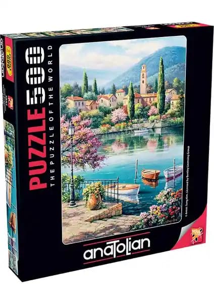 Anatolian 500 Parça Puzzle Gölde Akşamüstü Manzarası Zihinsel Gelişim ve Eğlence İçin