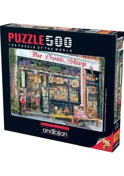 Anatolian 500 Parçalık Puzzle Kitap Evi Temasıyla Eğlenceli ve Eğitici Bir Oyun