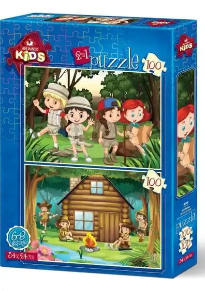 Art Puzzle İzci Kampı: Güvenli ve Eğlenceli Çocuk Puzzle Setleri