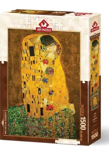 Art Puzzle The Kiss 1500 Parça Puzzle Türkiye Üretimi Sanat ve Zeka Aktivitesi