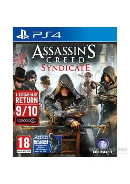 Assassin's Creed Syndicate PlayStation 4 için Detaylı İnceleme ve Oyun Özellikleri