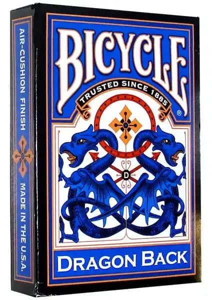 Bicycle Dragon Back Mavi Oyun Kartı Destesi Koleksiyon ve Oyun Performansı için Ideal Seçenek