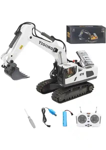 Buyfun YIGONG RC İnşaat Kamyonu 1/20 Ölçekli Gerçekçi ve Dayanıklı Model