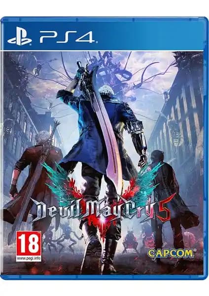 Devil May Cry 5 PS4 için yüksek tempolu aksiyon ve etkileyici grafiklerle dolu bir oyun