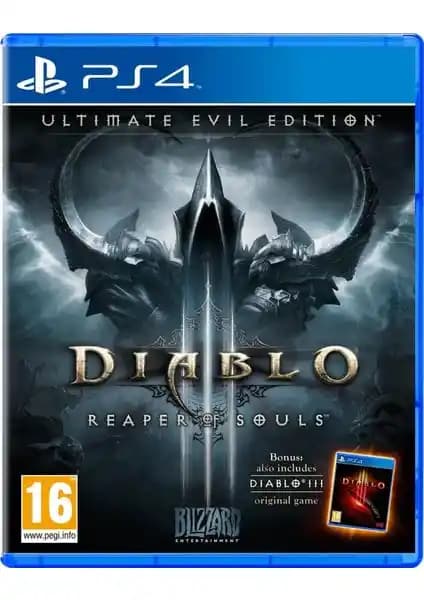 Diablo Reaper Of Souls Ultimate Evil Edition PS4: Karanlık Dünyada Epik Macera ve Çoklu Oyun Deneyimi