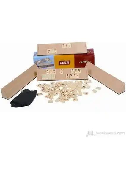 Eser Plastik Okey Büyük Boy: Dayanıklı ve Güvenli Oyun Seti ile Eğlenceyi Yükseltin